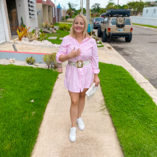 Pink dress