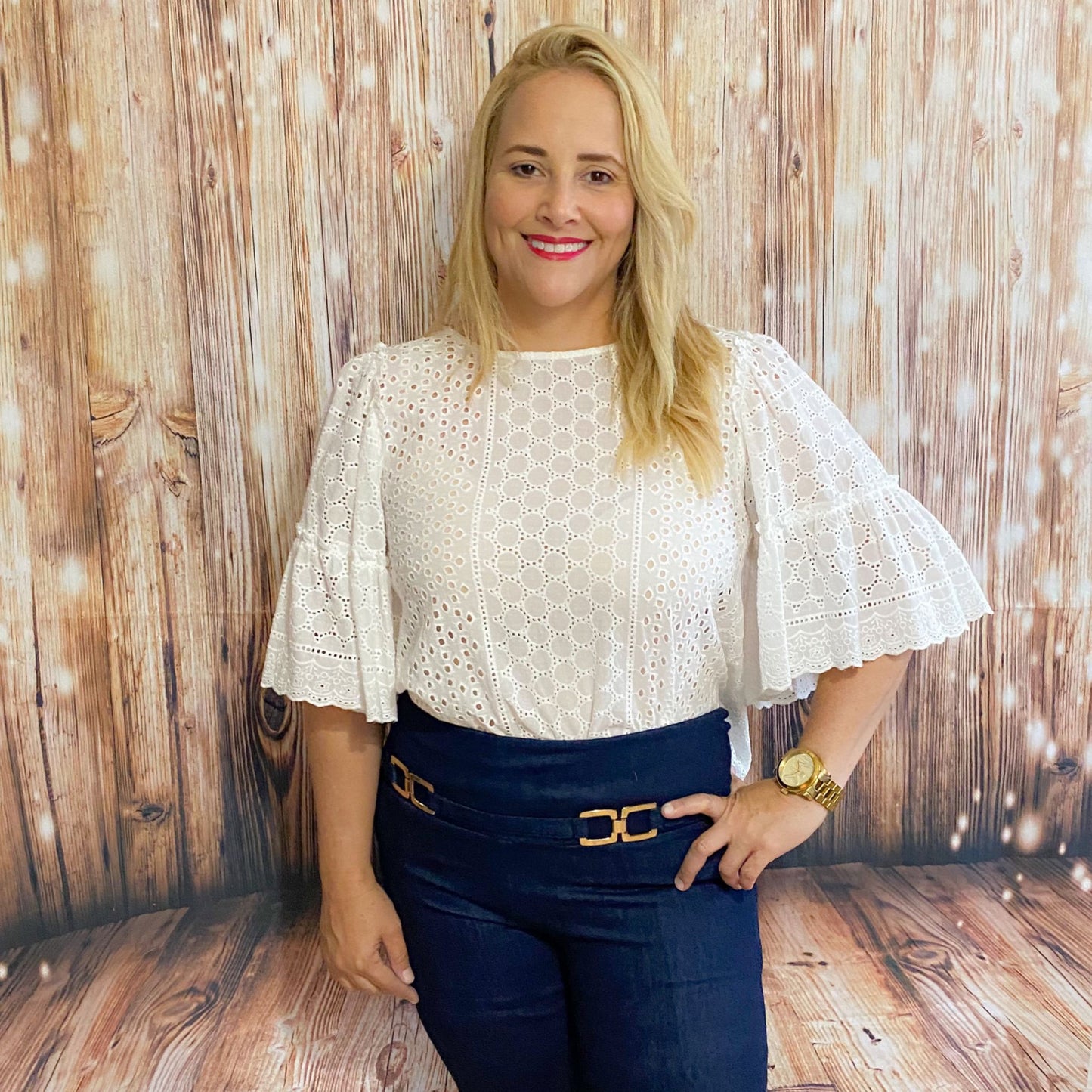 Belize white blouse