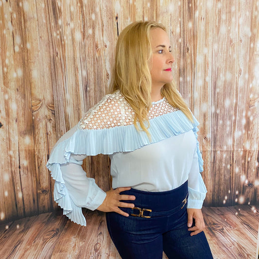 Sky blouse