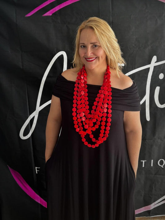 Red Amazonica Necklace