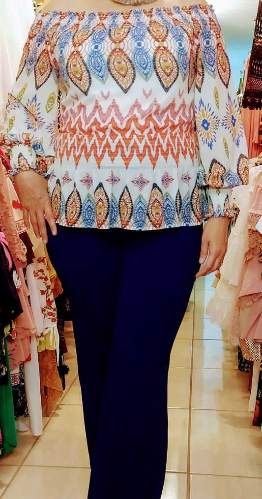 Autumn Charm blouse