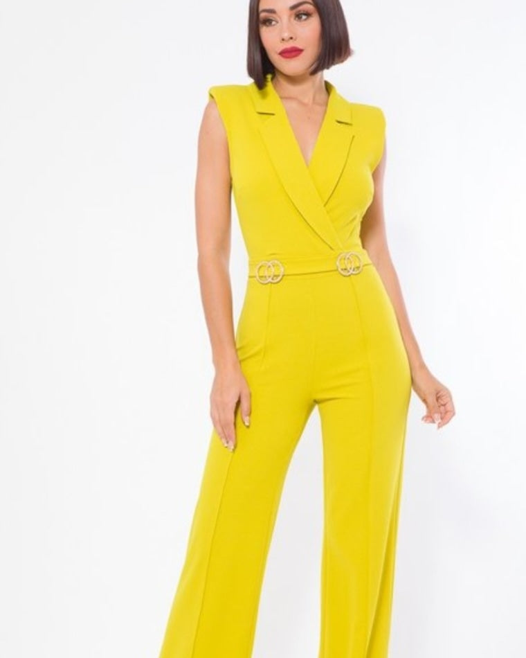 Lime jumpsuit